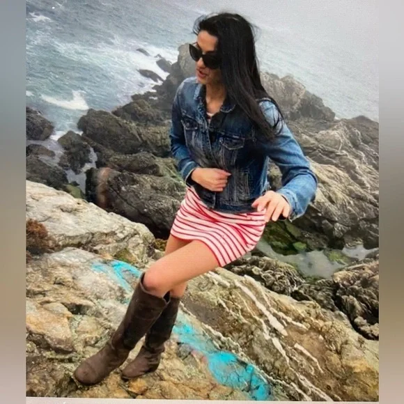 Allegra‎ K women’s striped mini T-shirt dress. Size small. - Picture 12 of 12